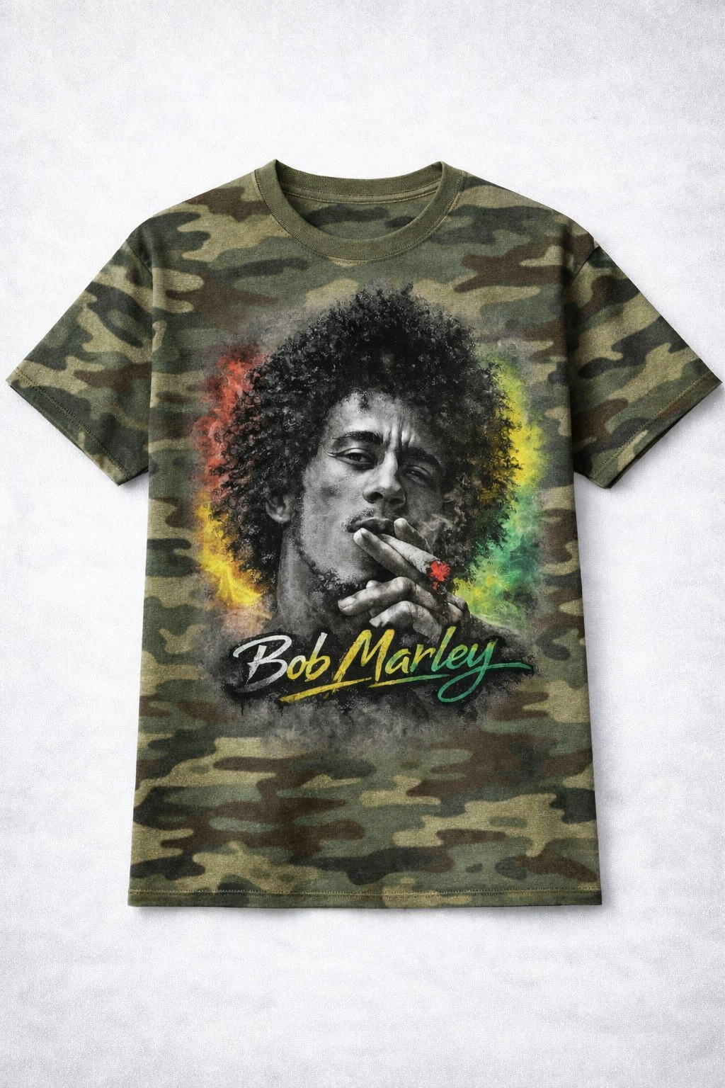 Akepe’t Elle "Legend of Reggae" Premium All-Black Streetwear T-Shirt