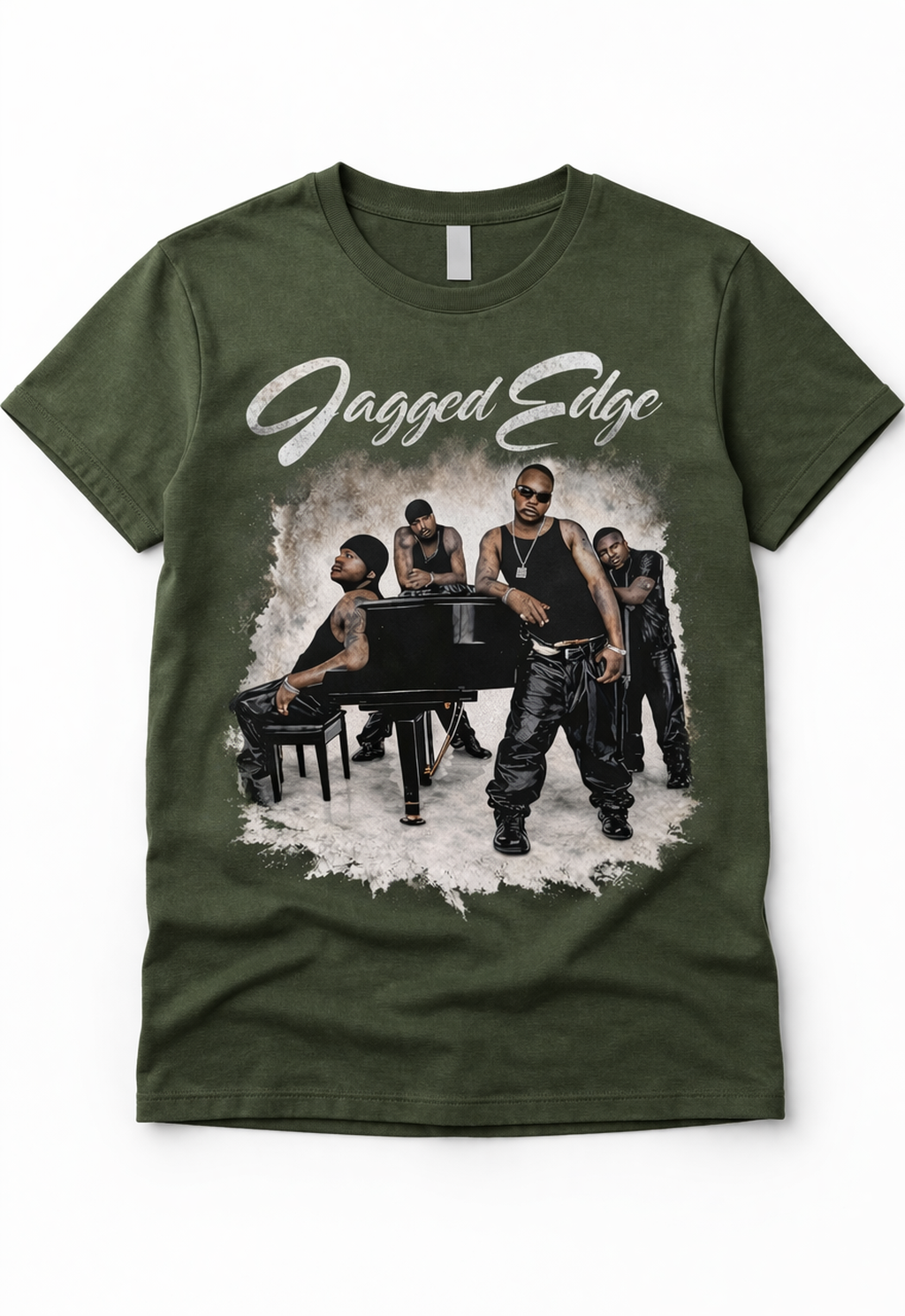 Jagged Edge Vintage 90s R&B Graphic Tee – Summer Music Collection