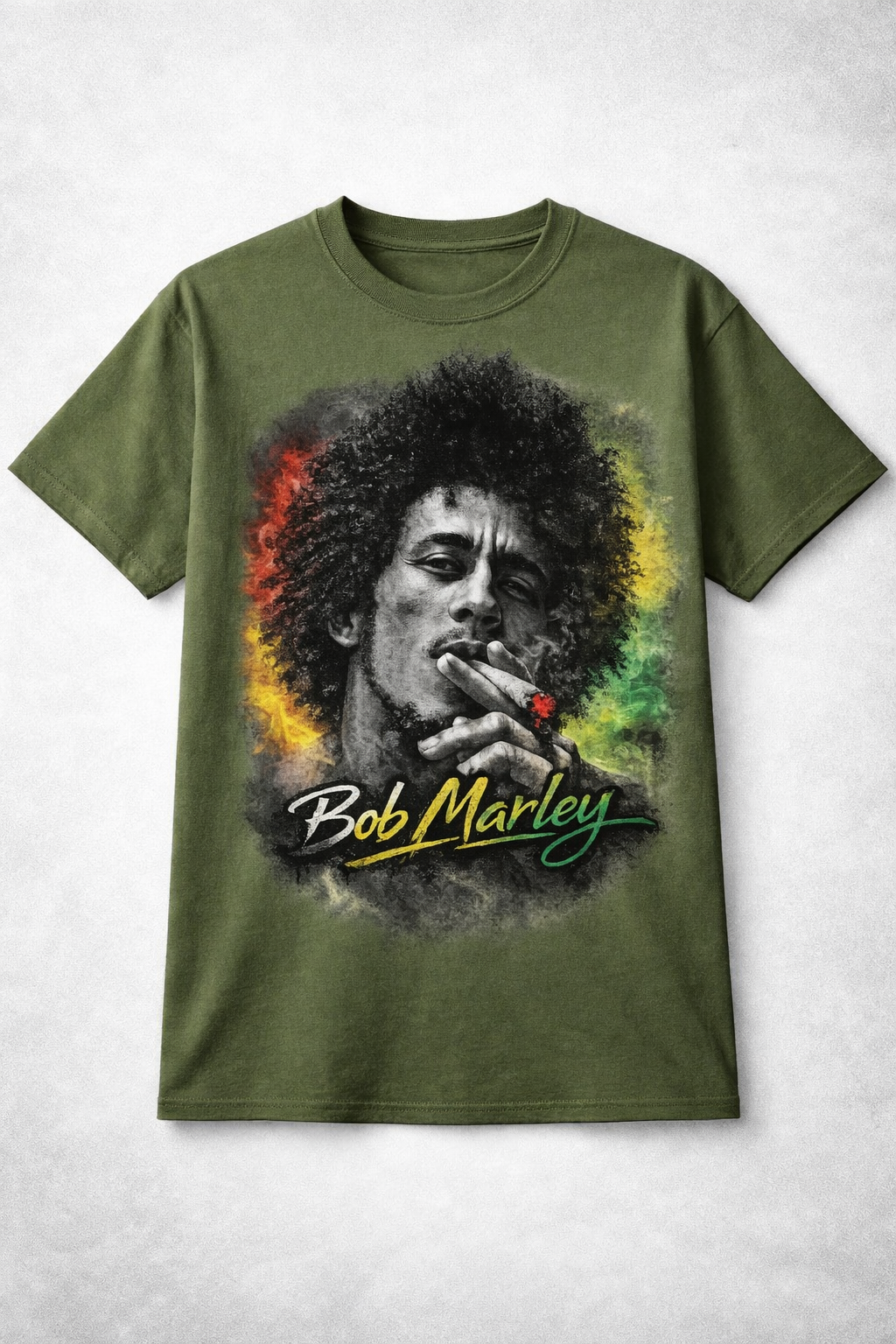 Akepe’t Elle "Legend of Reggae" Premium All-Black Streetwear T-Shirt