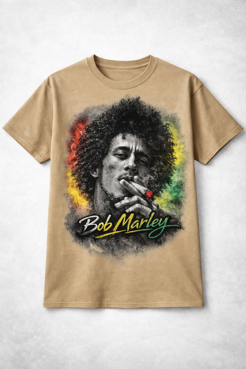 Akepe’t Elle "Legend of Reggae" Premium All-Black Streetwear T-Shirt