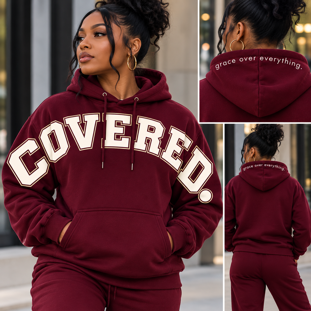 Covered Hoodie