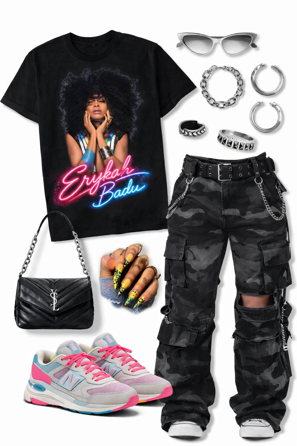 Akepe’t Elle Summer Collection Baduizm Energy Graphic Tee